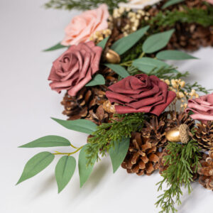 wianek zimowa róża