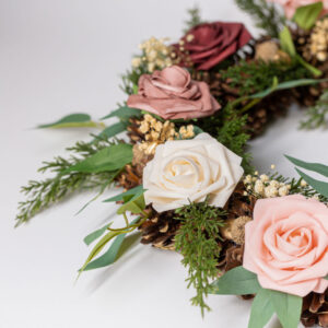 wianek zimowa róża